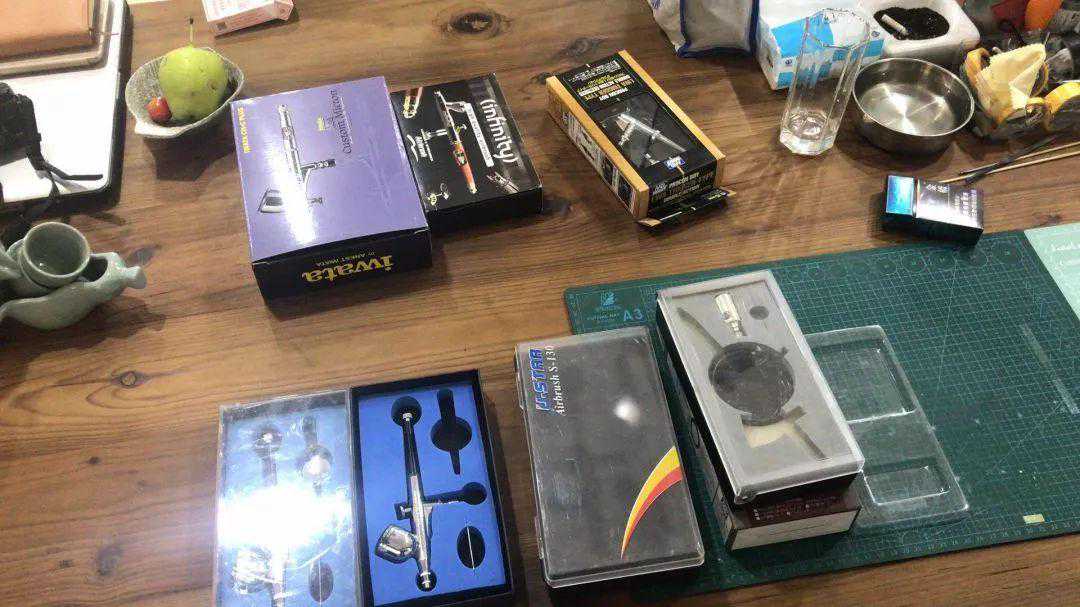 这么多模型喷笔，你都用过吗？用对喷笔就能变大神